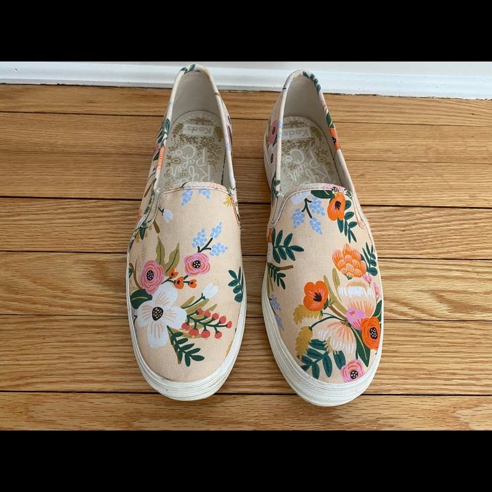 Keds x Rifle Paper Co. Triple Decker Slip-on Sneaker